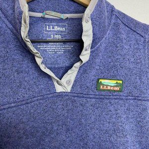 L.L. Bean Purple Women's Crew Neck Sweater